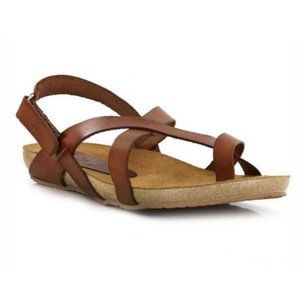 Yokono Ibizia Brown Sandals Made in Spain Size 7.5